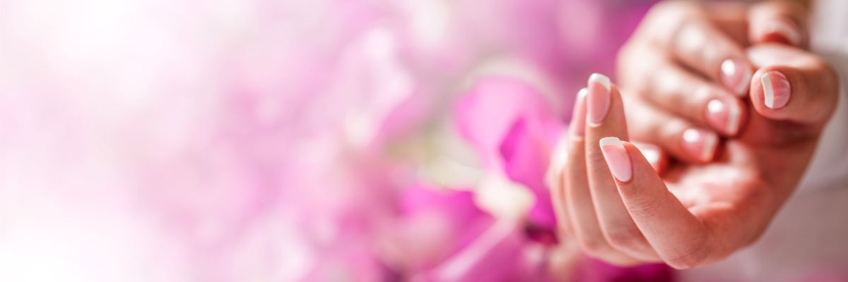 Elegant soft pink French manicure — the style clients search for most on Google Maps
