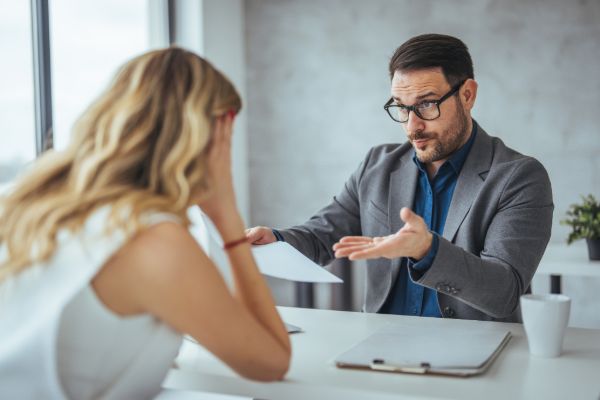 therapist helping client manage stress during session