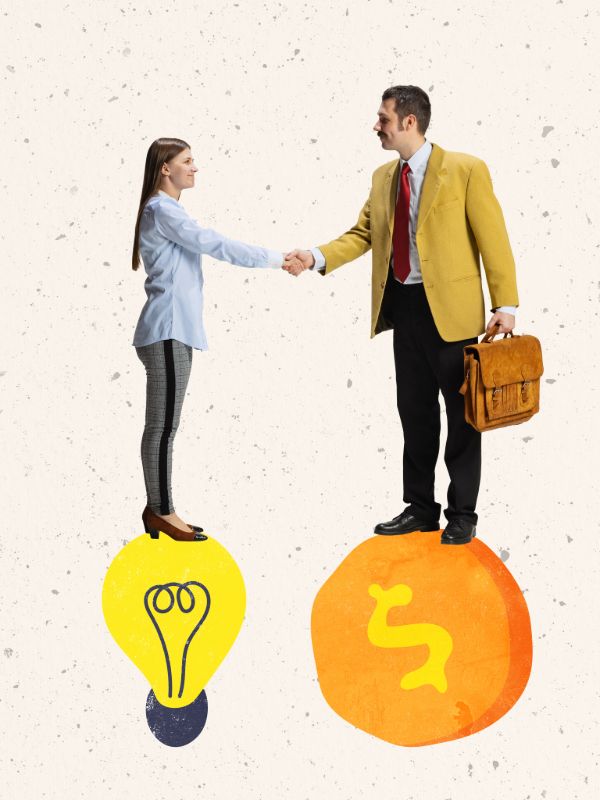 Business partnership and collaborative ideas — representing our SEO agency relationship with startup founders
