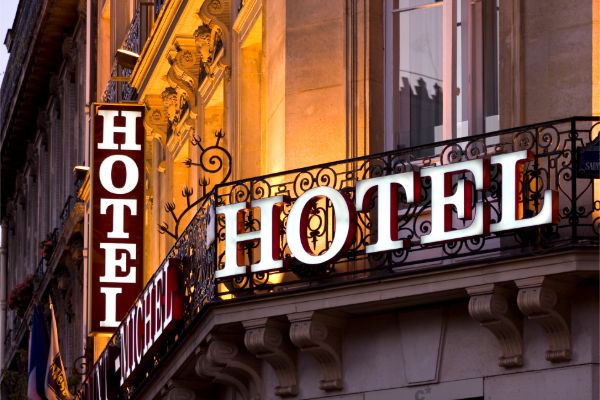 Boutique hotel exterior SEO