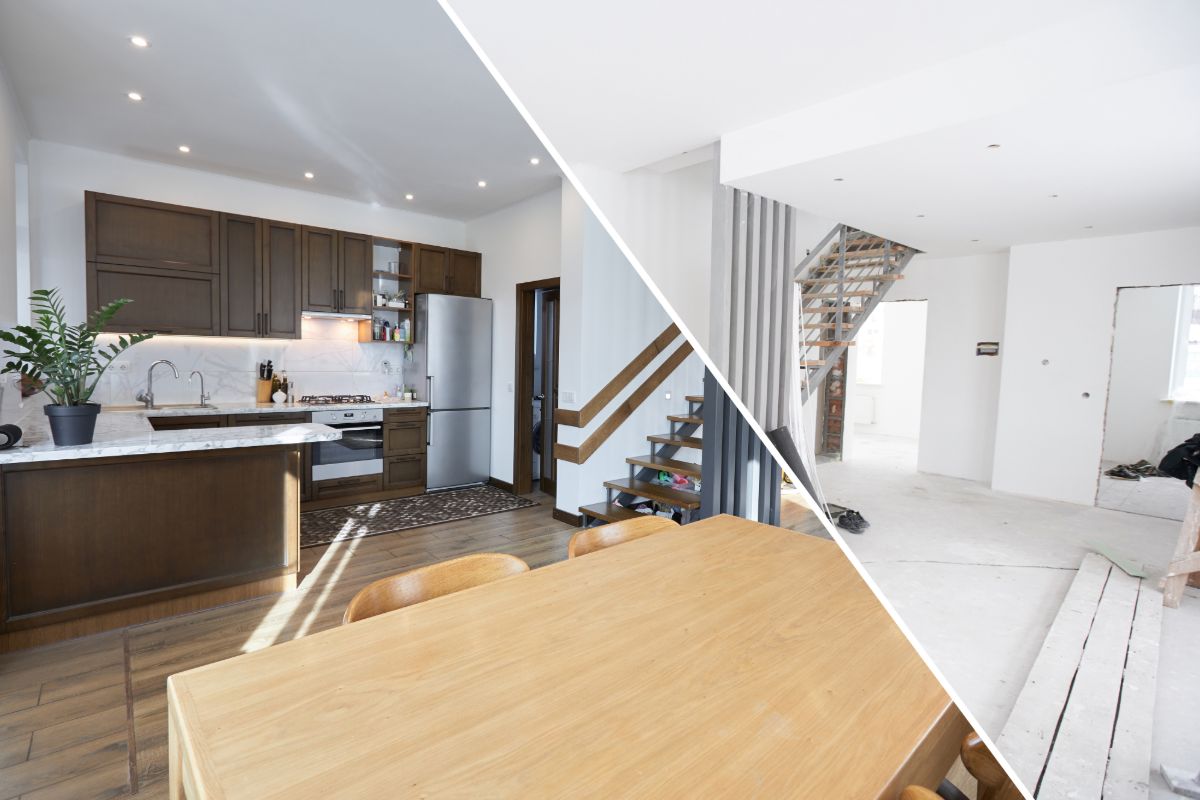 Home remodeling interior