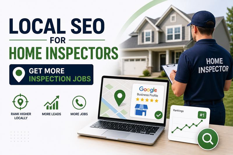 Local SEO for home inspectors to get more inspection jobs and leads