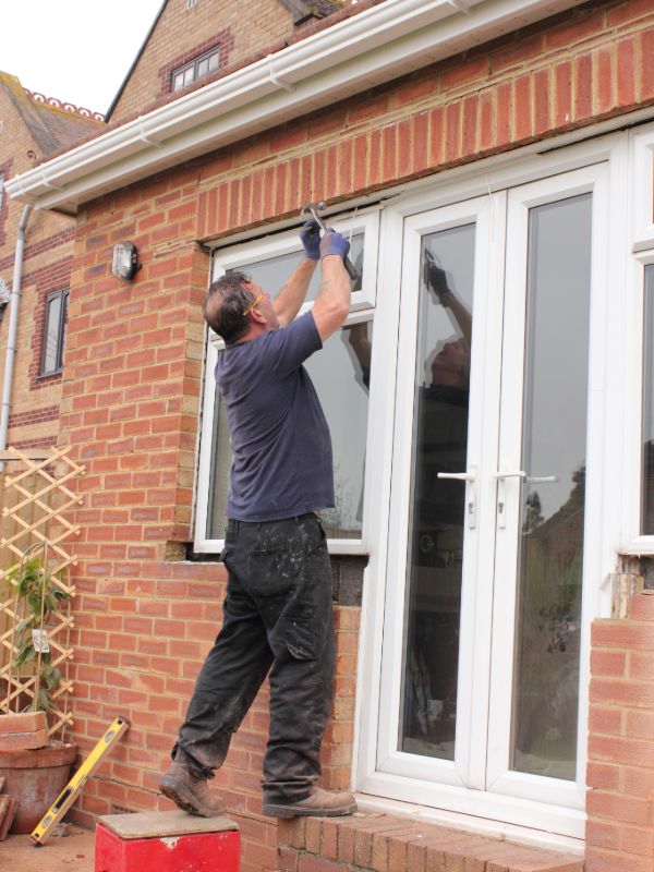 New window installation at a residential property