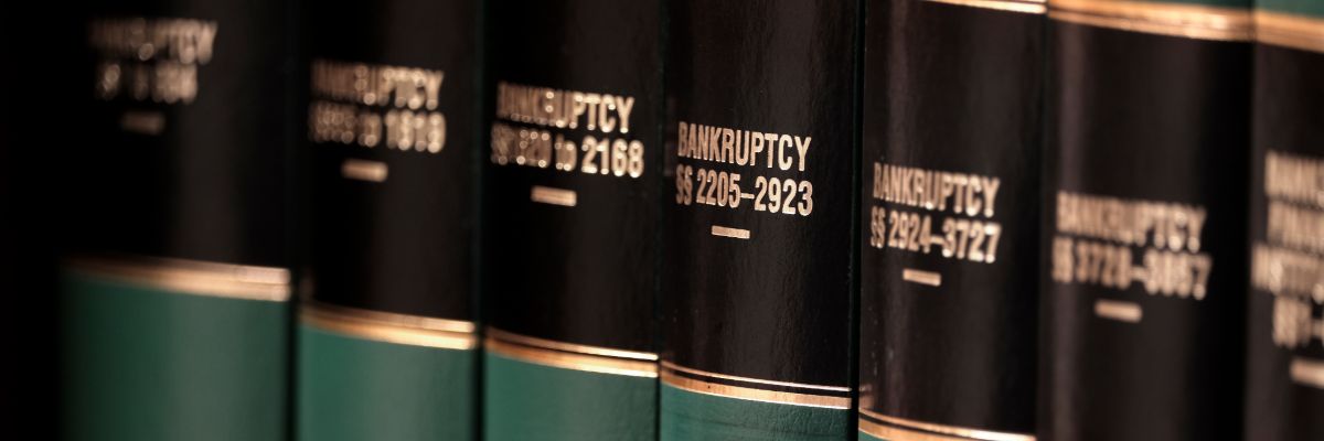 Bankruptcy law books and legal resources related to debt relief cases