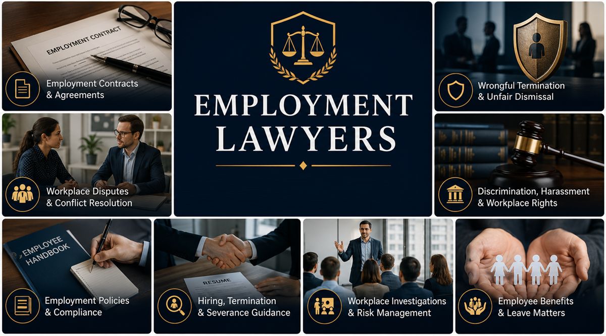 Employment lawyers practice areas